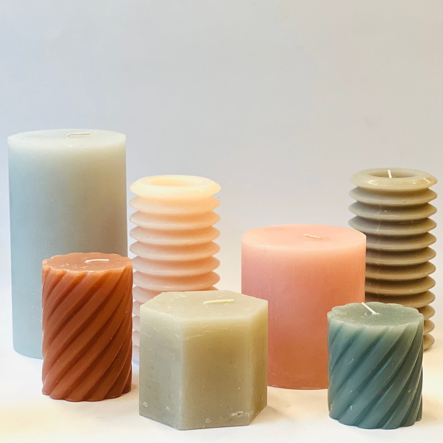 RUSTIEKE/ STOMP KAARSEN & COMBI SETS