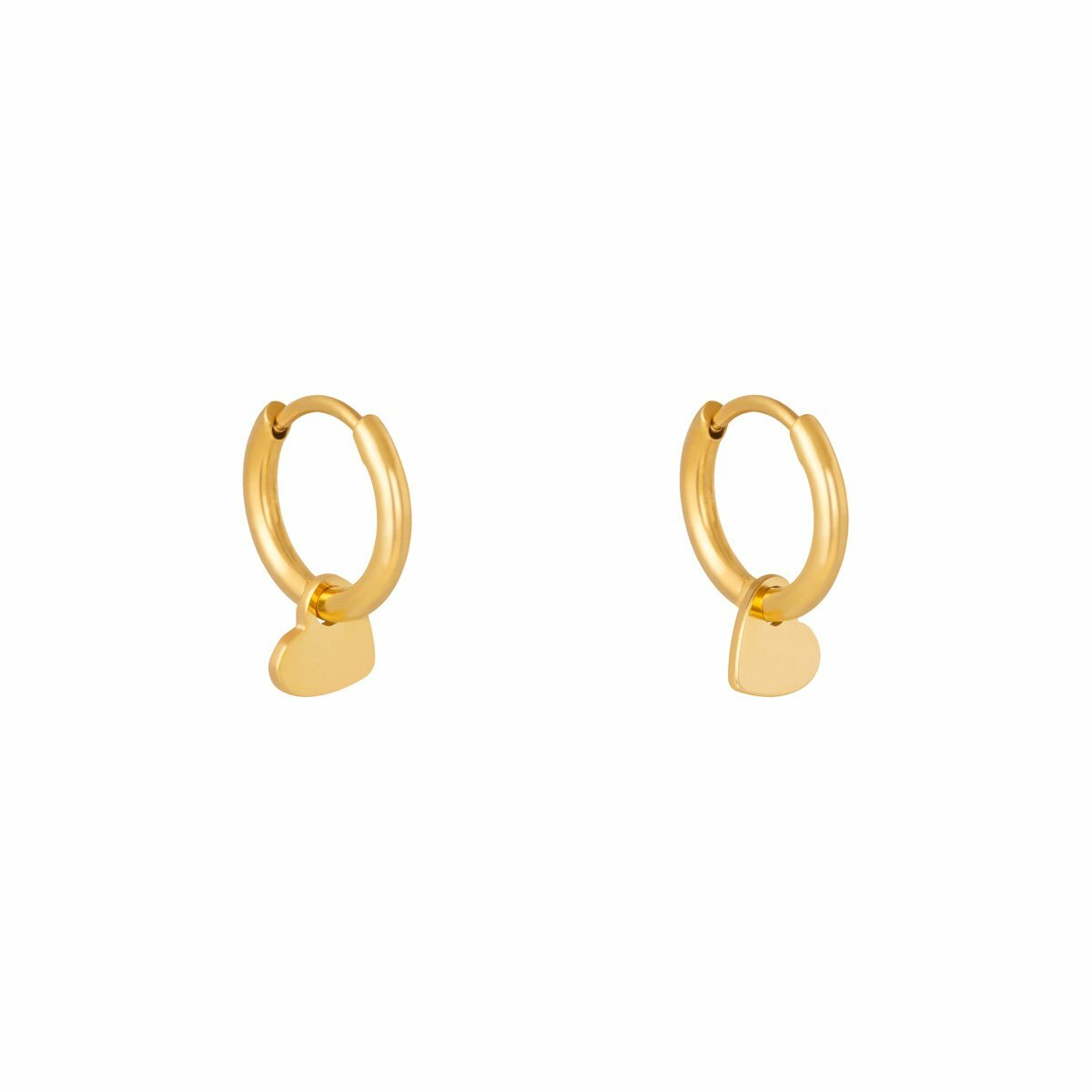Oorbellen Hart - Goud