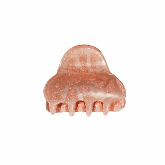 Haarclip Leopard Pink