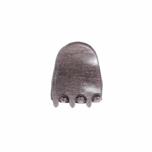 Haarclip Glitter Grijs