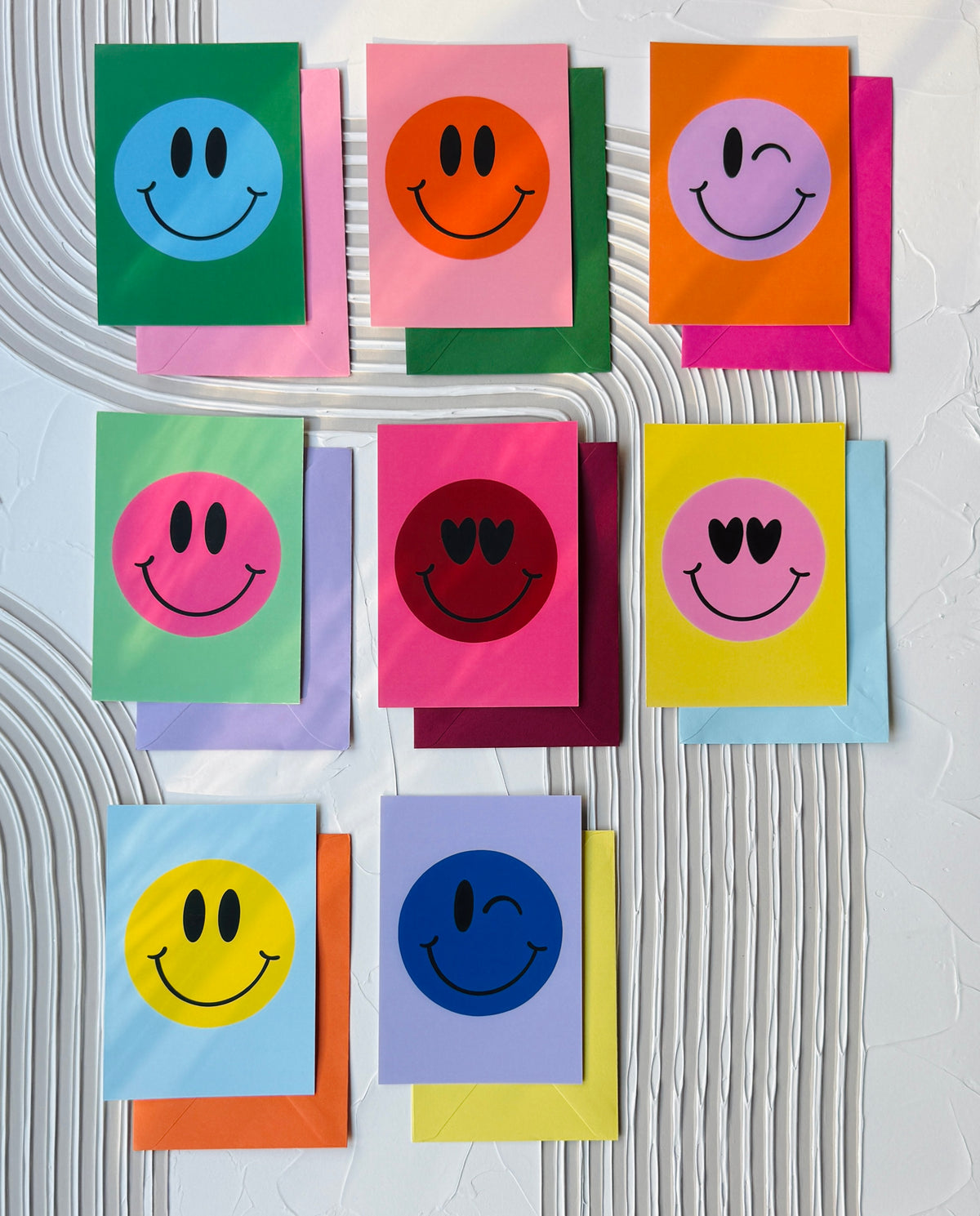 Kaartenset Smiley