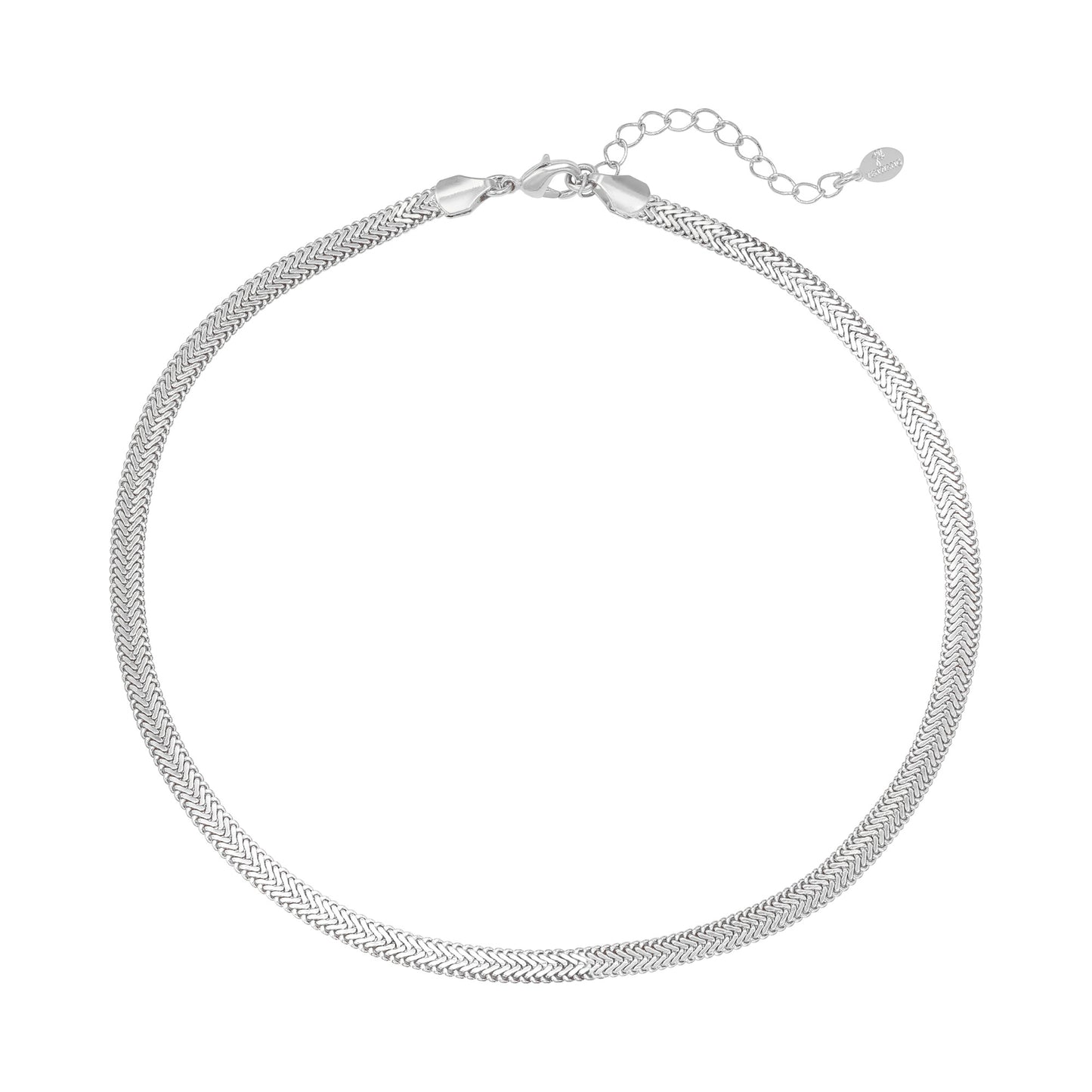 Ketting Snake - Zilver