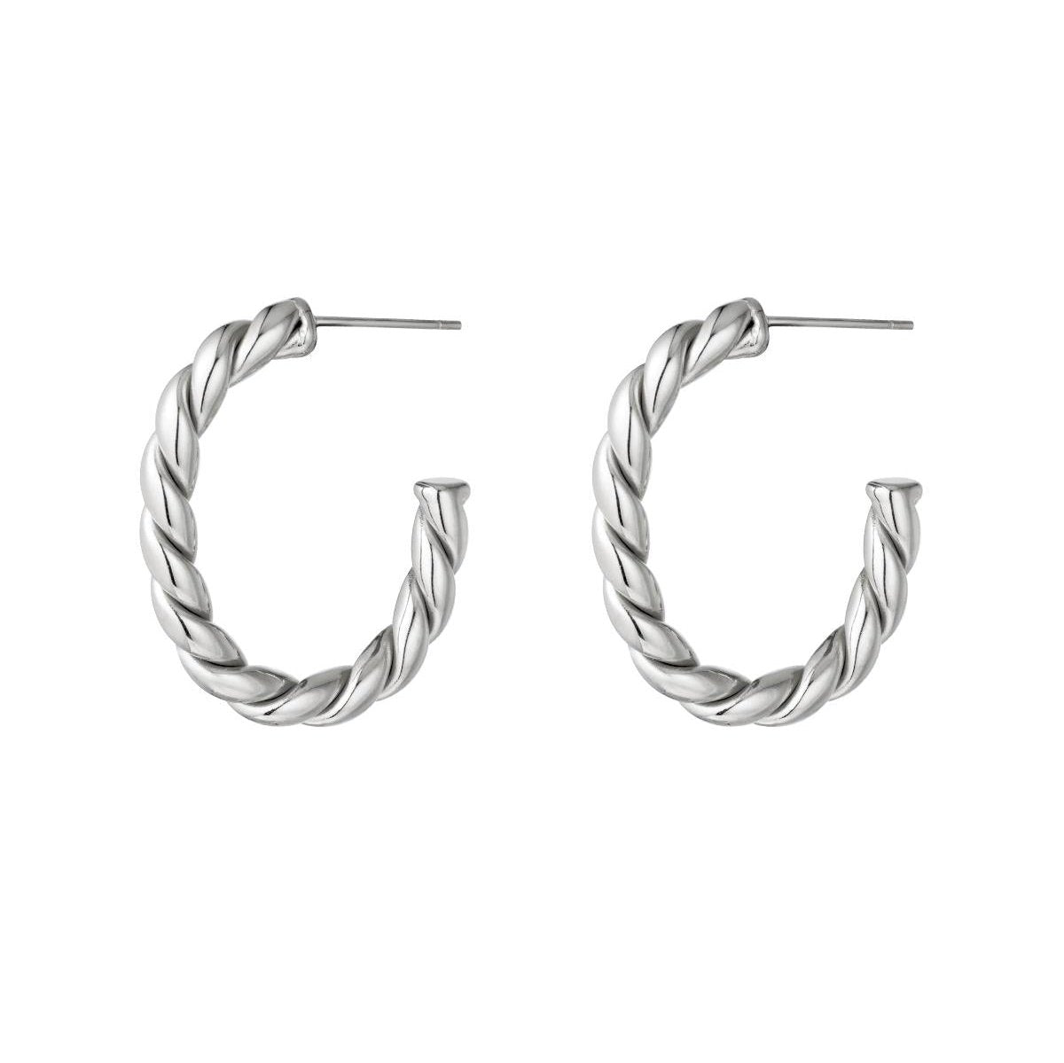 Oorbellen Hoop - Zilver
