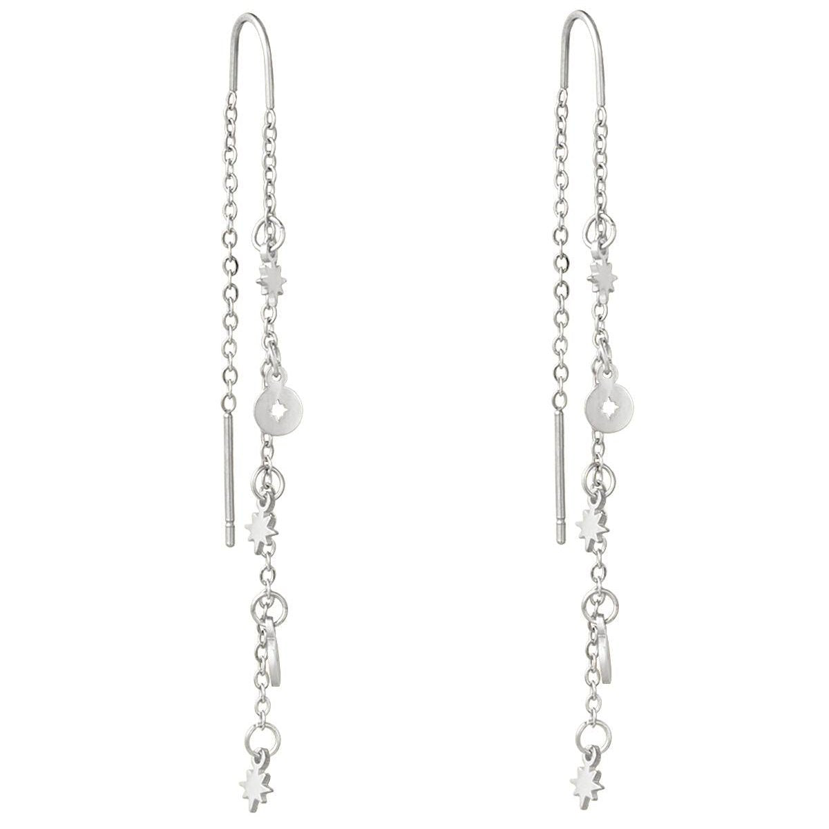 Oorbellen Starstruck - Zilver