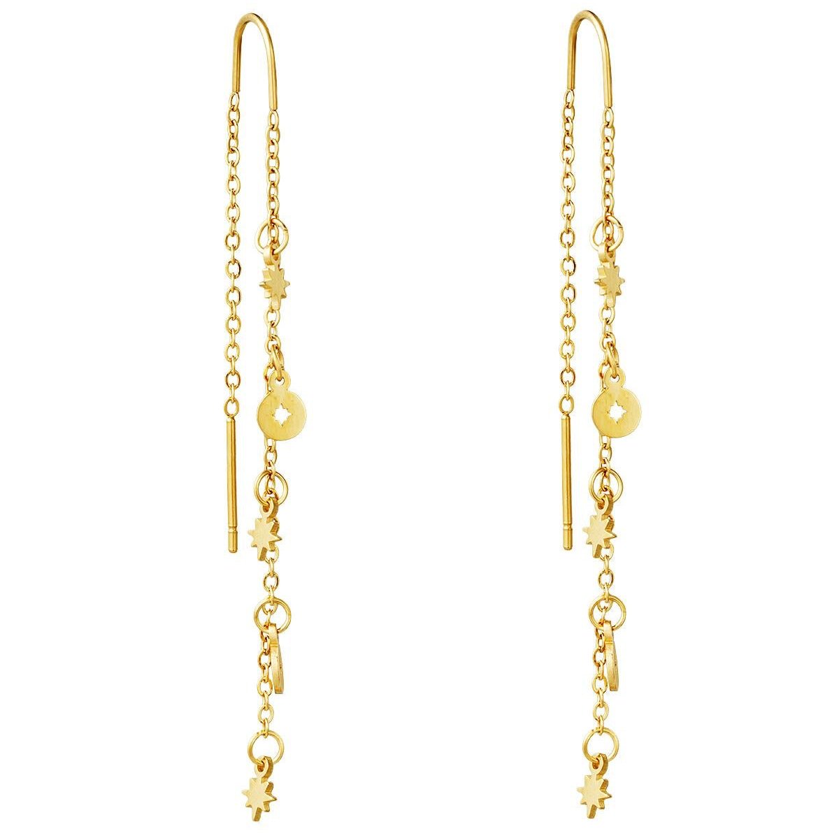 Oorbellen Starstruck - Goud