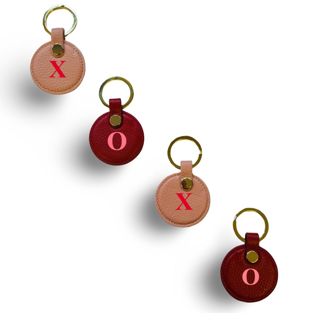 Custom Sleutelhanger Gekleurde Druk - Grijs