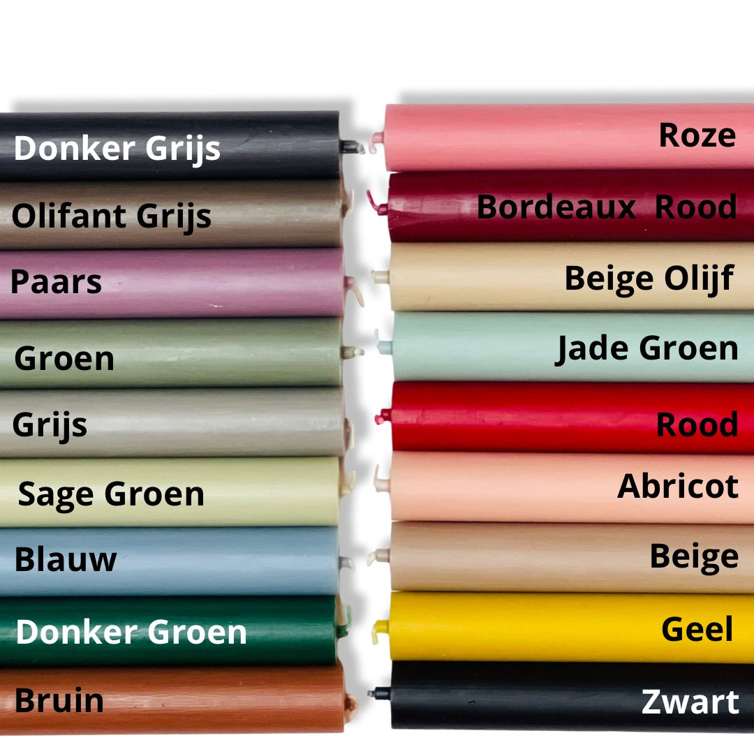 Dinerkaars Effen 30cm (Keuze uit 18 Kleuren)