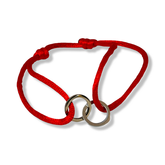 Armband Satijn - Infinity - Zilver