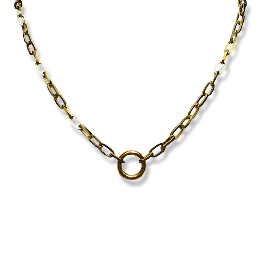 Chain Ketting met Ronde Sluiting - Goud