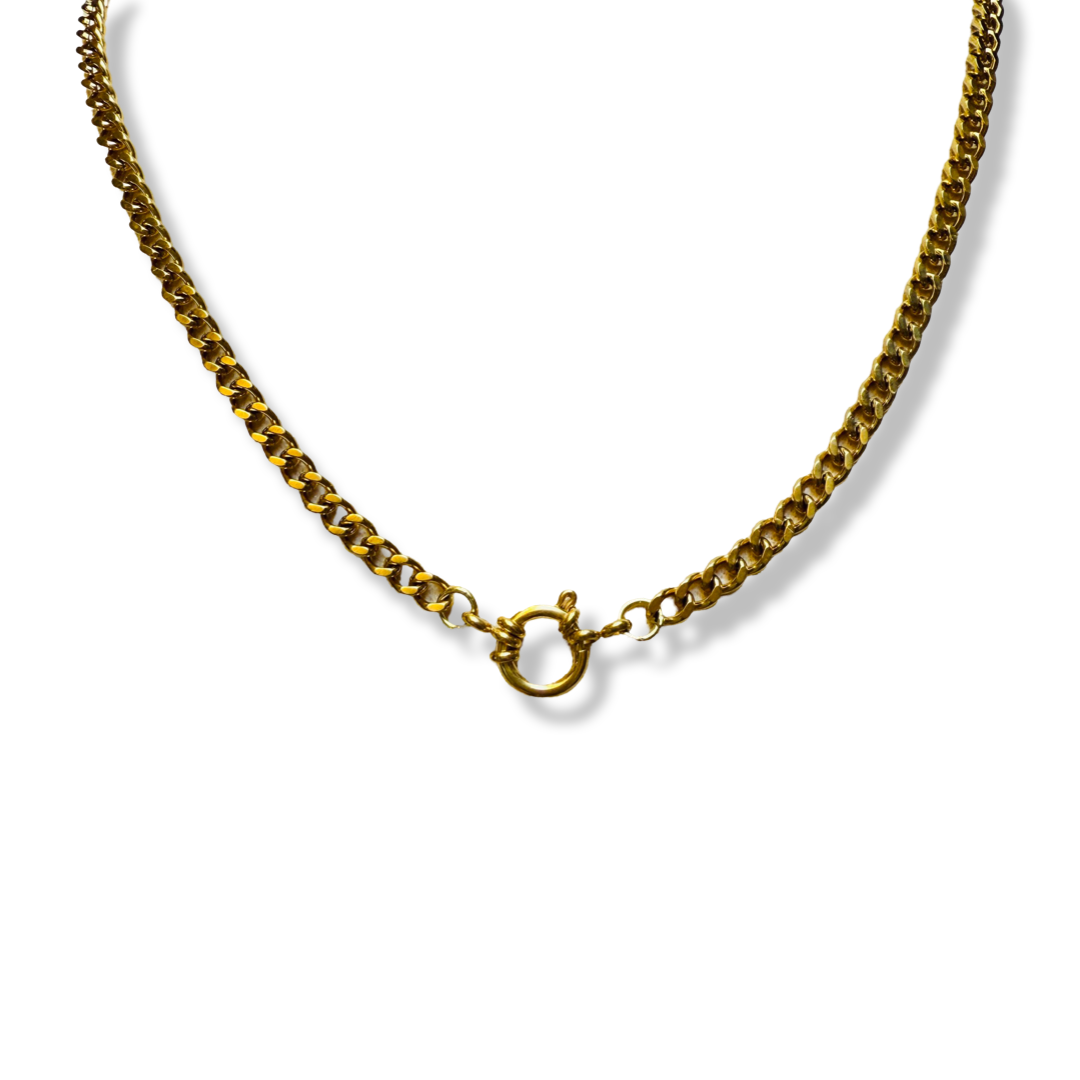 Ketting Gourmet met Boeisluiting - Goud