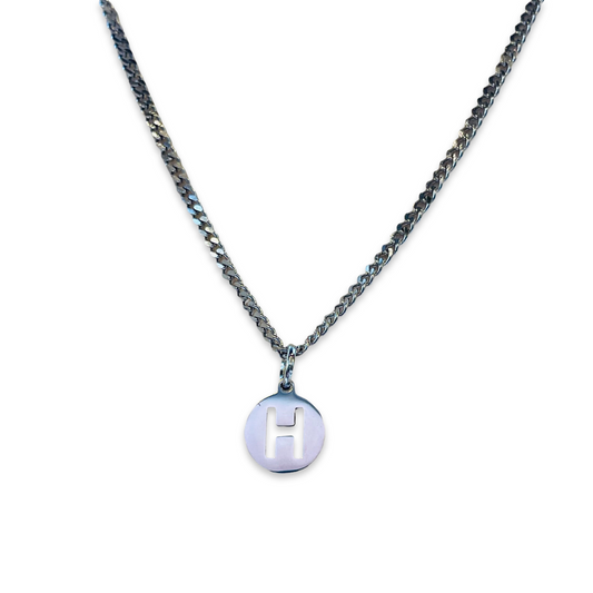 Ketting Initiaal - Zilver