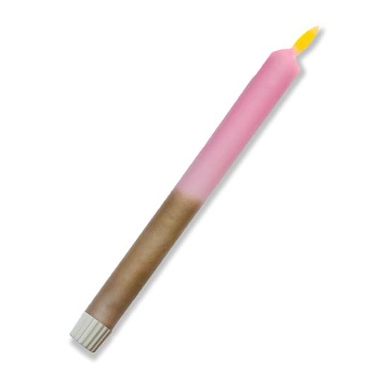 LED Dinerkaars Dip Dye - Roze/ Bruin/ Goud