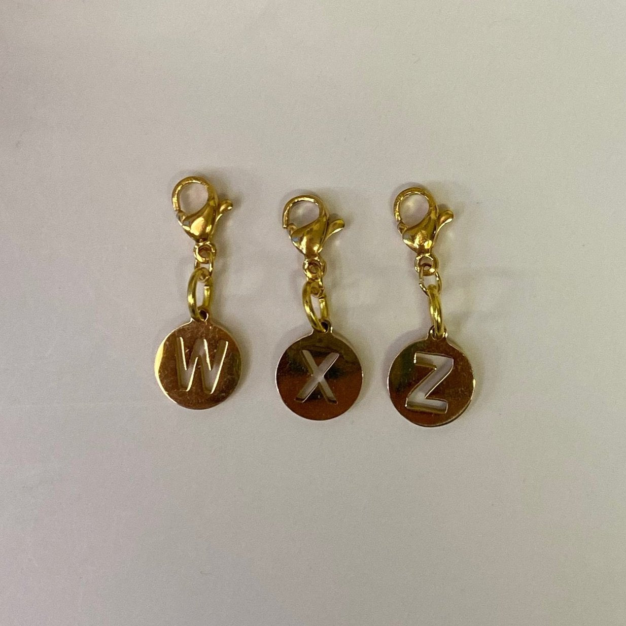 Letter Charm - Zilver of Goud