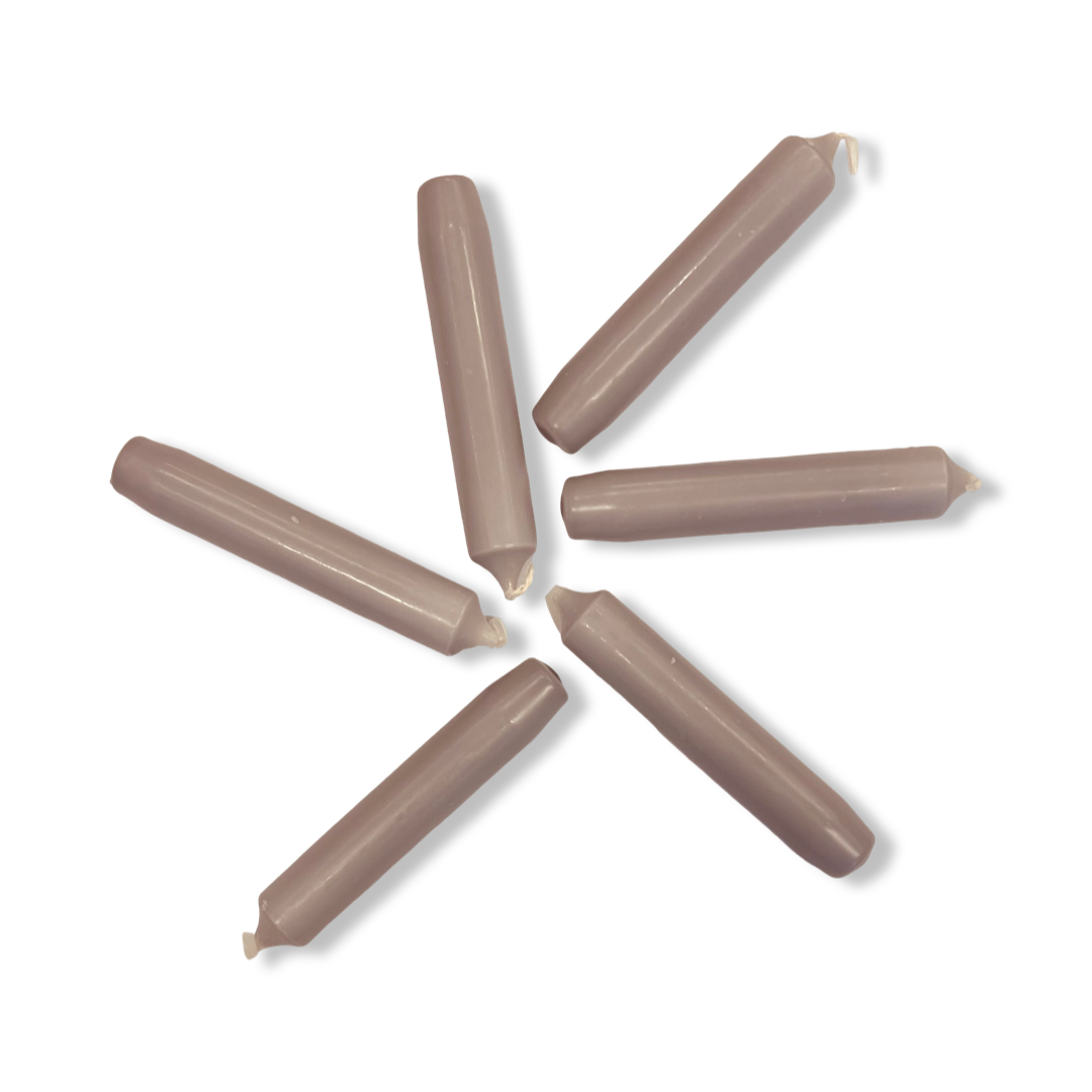Dinerkaars Mini 6 Stuks - Lila (Kaart naar Keuze)