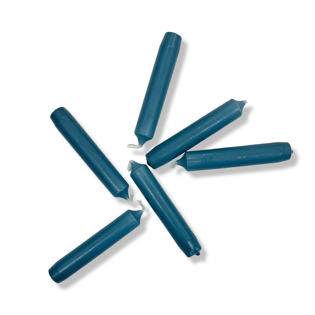 Dinerkaars Mini 6 Stuks - Whale Blue (Kaart naar Keuze)