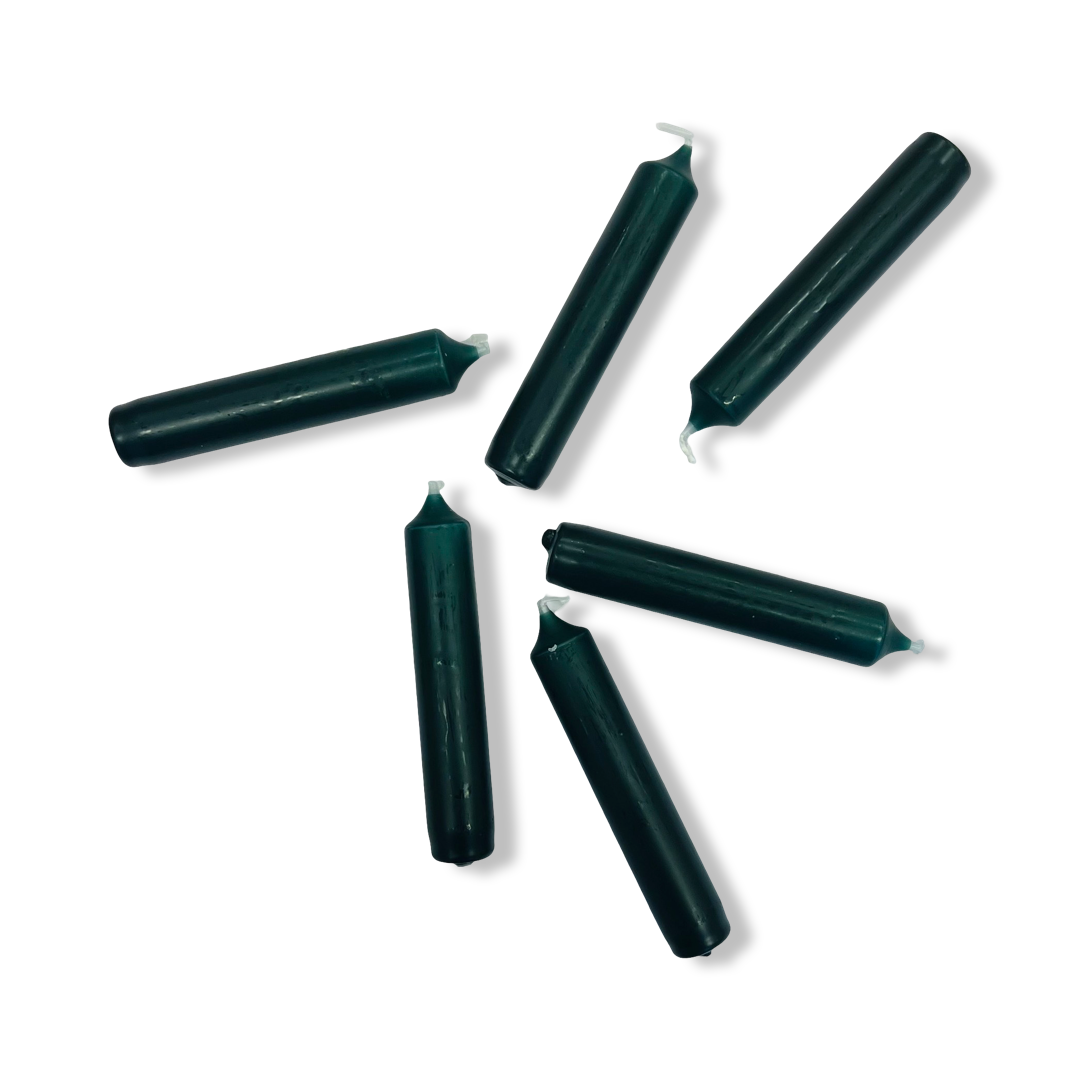 Dinerkaars Mini 6 Stuks - Hunting Green (Kaart naar Keuze)