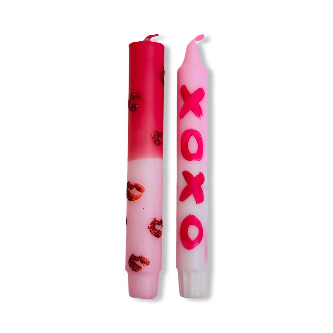 Kaarsen Set - 'Kiss'