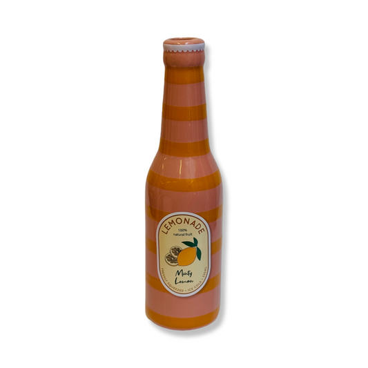 Vaasje - Limonade Fles - Roze/ Oranje