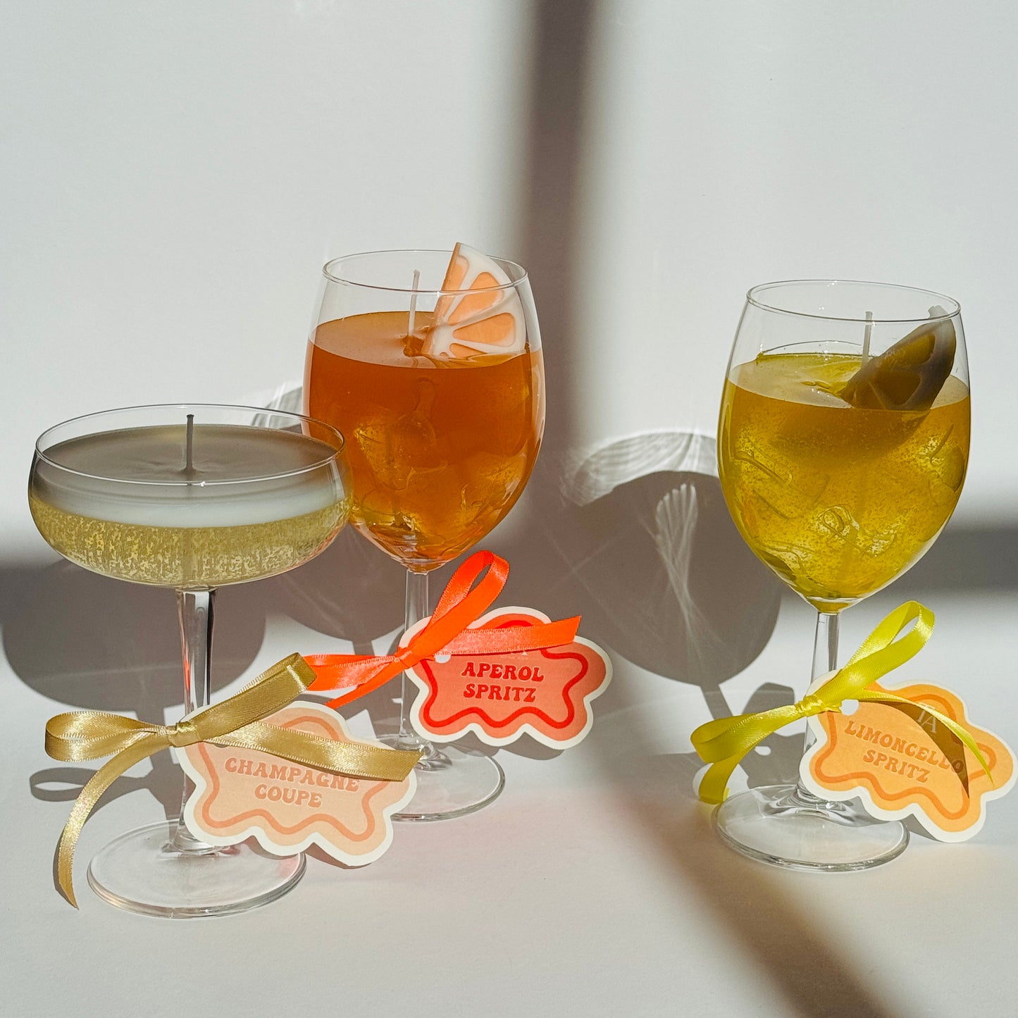 Cocktail Kaars - Aperol Spritz