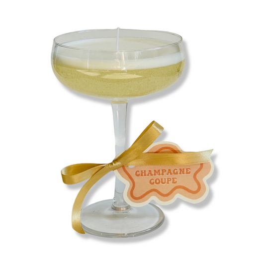 Cocktail Kaars - Champagne Coupe