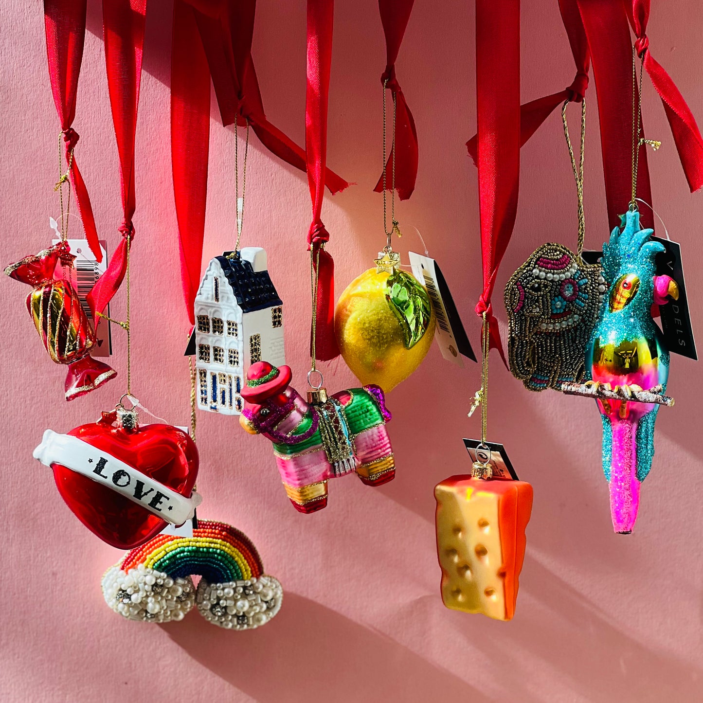 Kerst Ornament - Citroen - Vondels Amsterdam