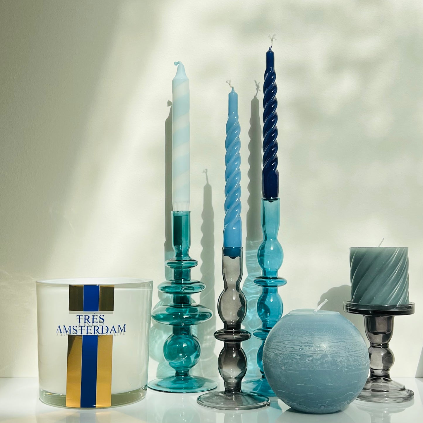 Geurkaars Zwart of Wit XL - Custom