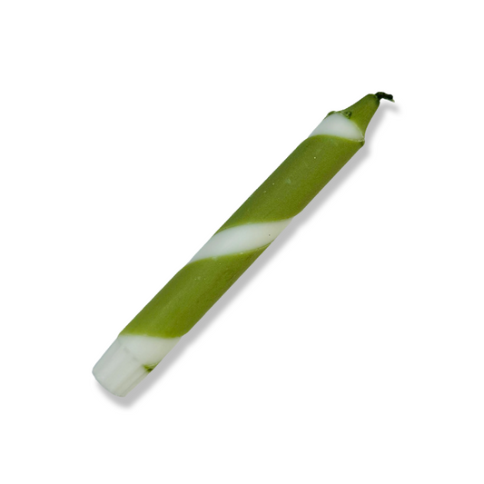 Dinerkaars Candy Cane Donker Groen