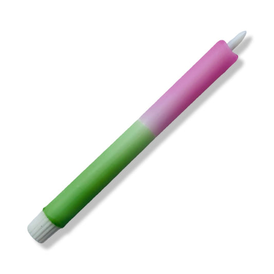 LED Dinerkaars Dip Dye - Roze/ Groen