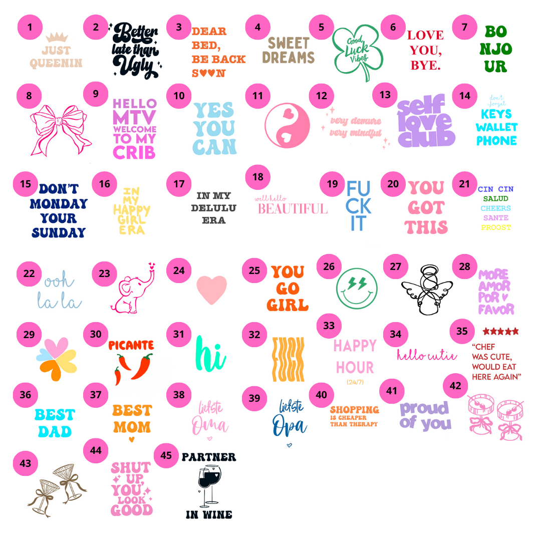 Tegeltje - Donker Grijs (Kies Zelf de Opdruk)