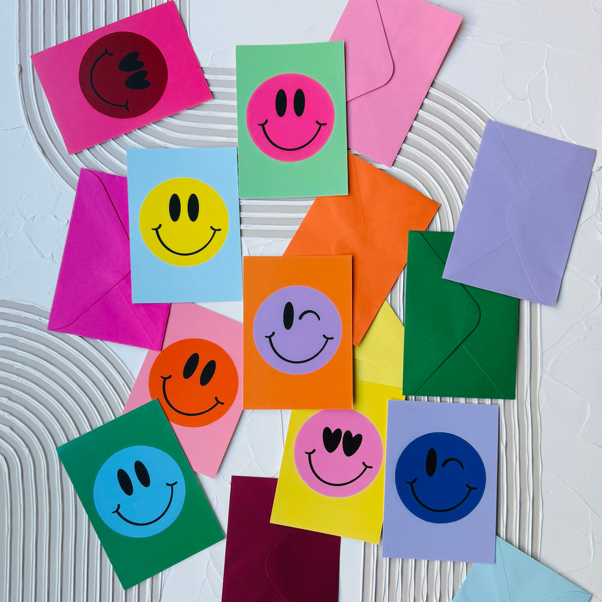 Kaartenset Smiley