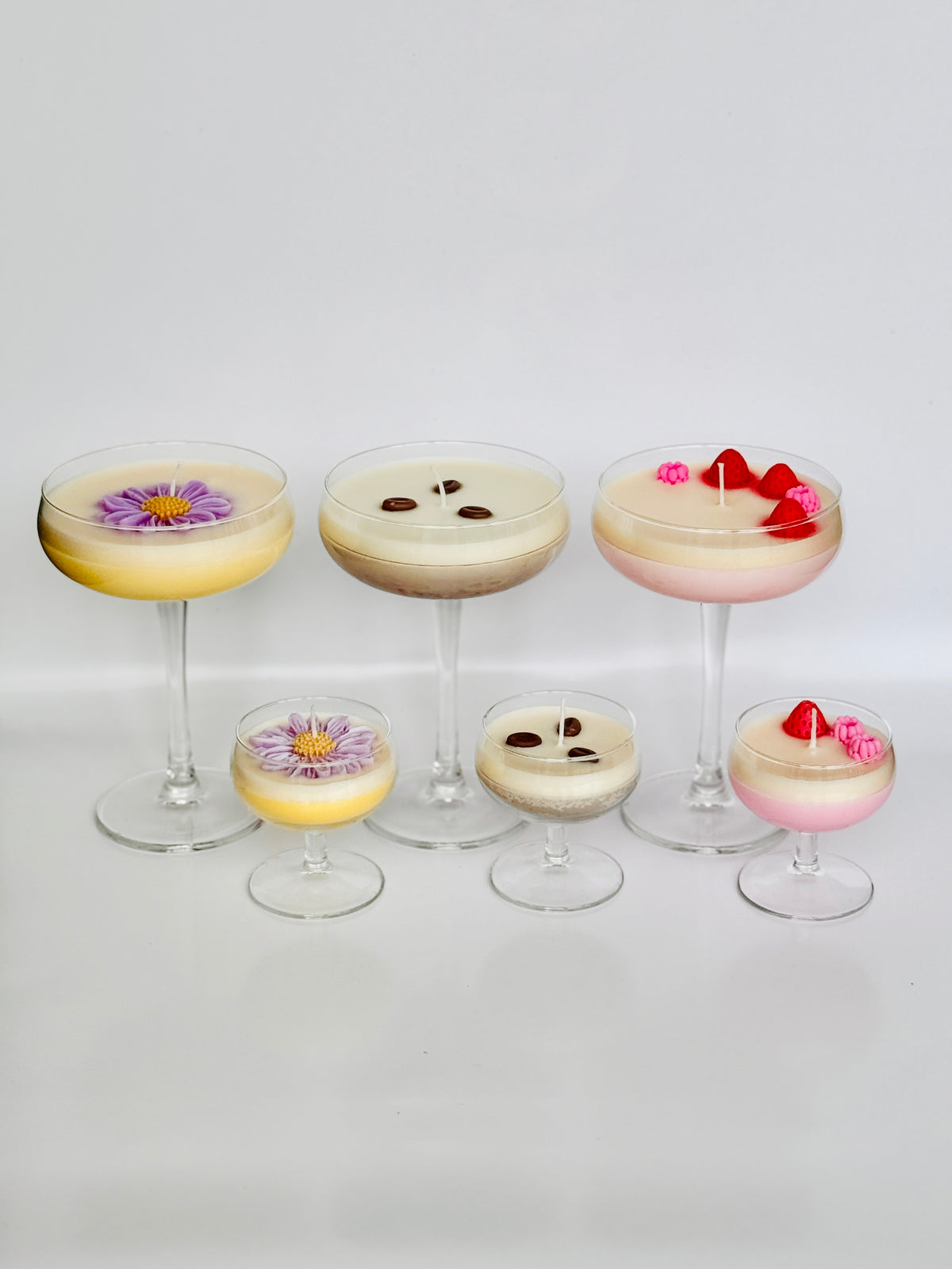 Cocktail Kaars Mini’s - Martini Trio