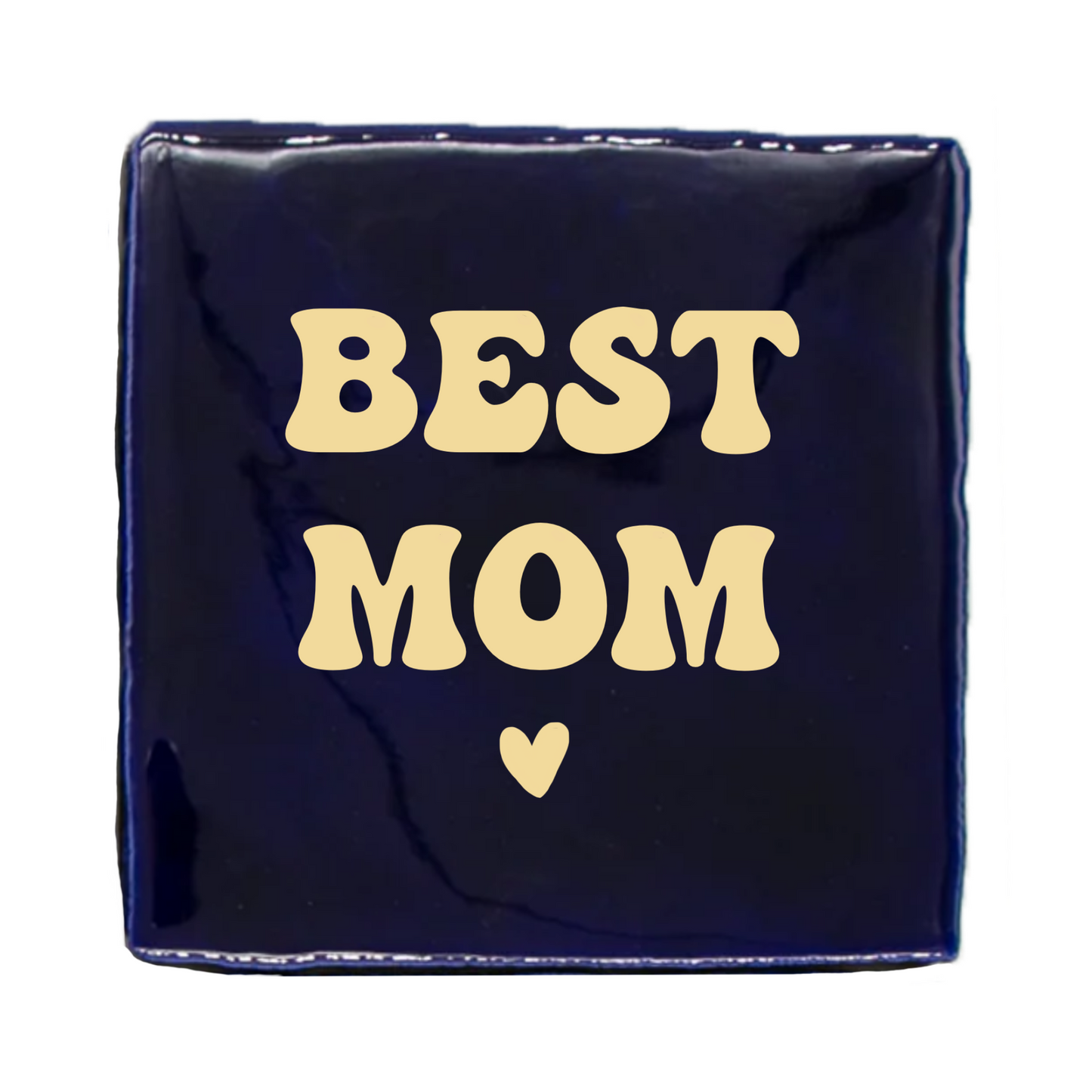 Tegeltje - Cobalt (Kies Zelf de Opdruk)