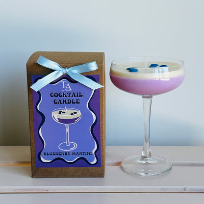Cocktail Kaars - Blueberry