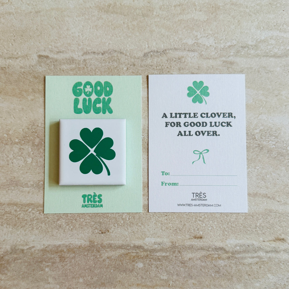 Mini Wens Tegeltje - Set van 6
