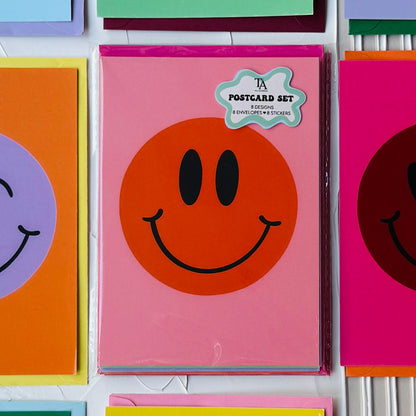 Kaartenset Smiley