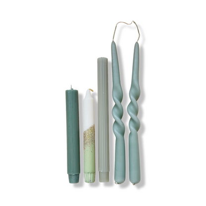 Dinerkaarsen Set - 'Earthy Embrace'