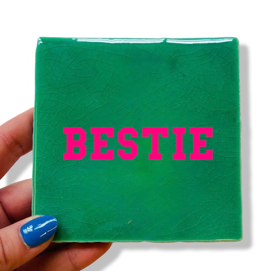 Tegeltje - Groen (Kies Zelf de Opdruk)