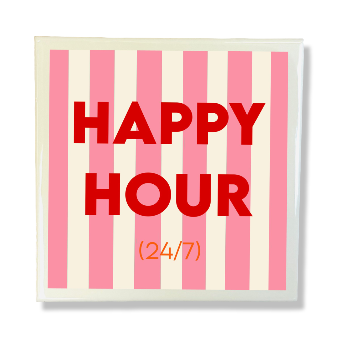 Tegeltje - Happy Hour