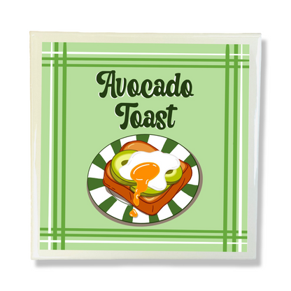 Tegeltje - Avocado Toast