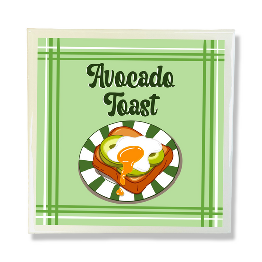 Tegeltje - Avocado Toast
