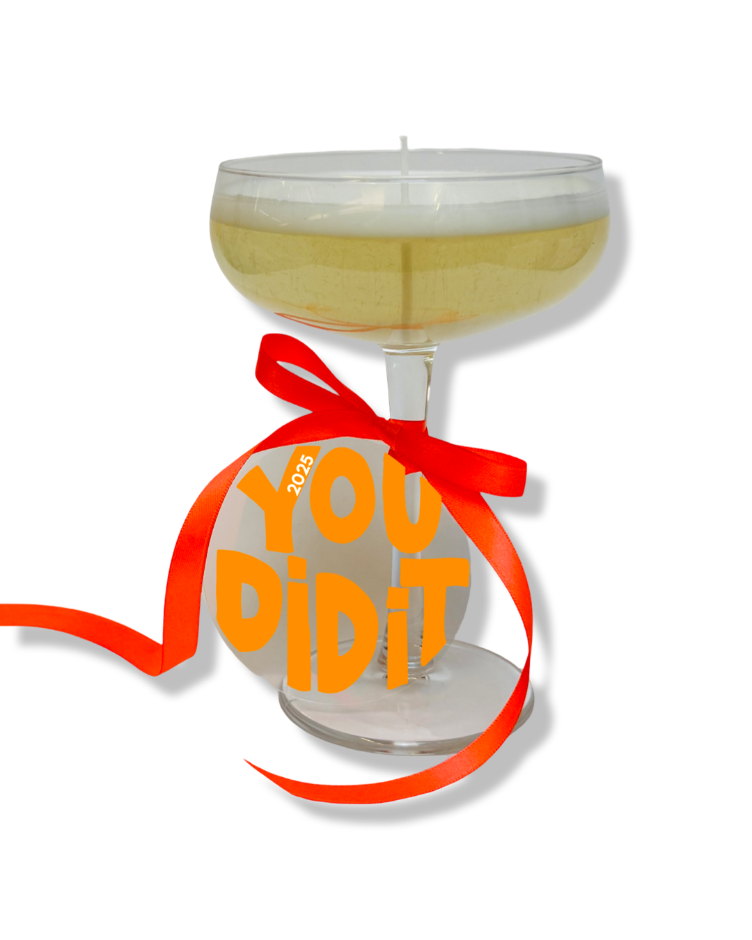 Cocktail Kaars - Champagne Coupe