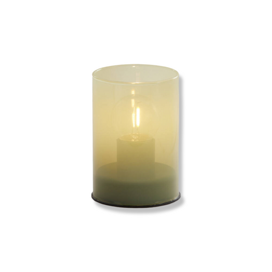 Tafellamp LED Glas - Mint Groen - M