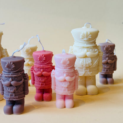 Kerst Kaars - Nutcracker S - Bruin