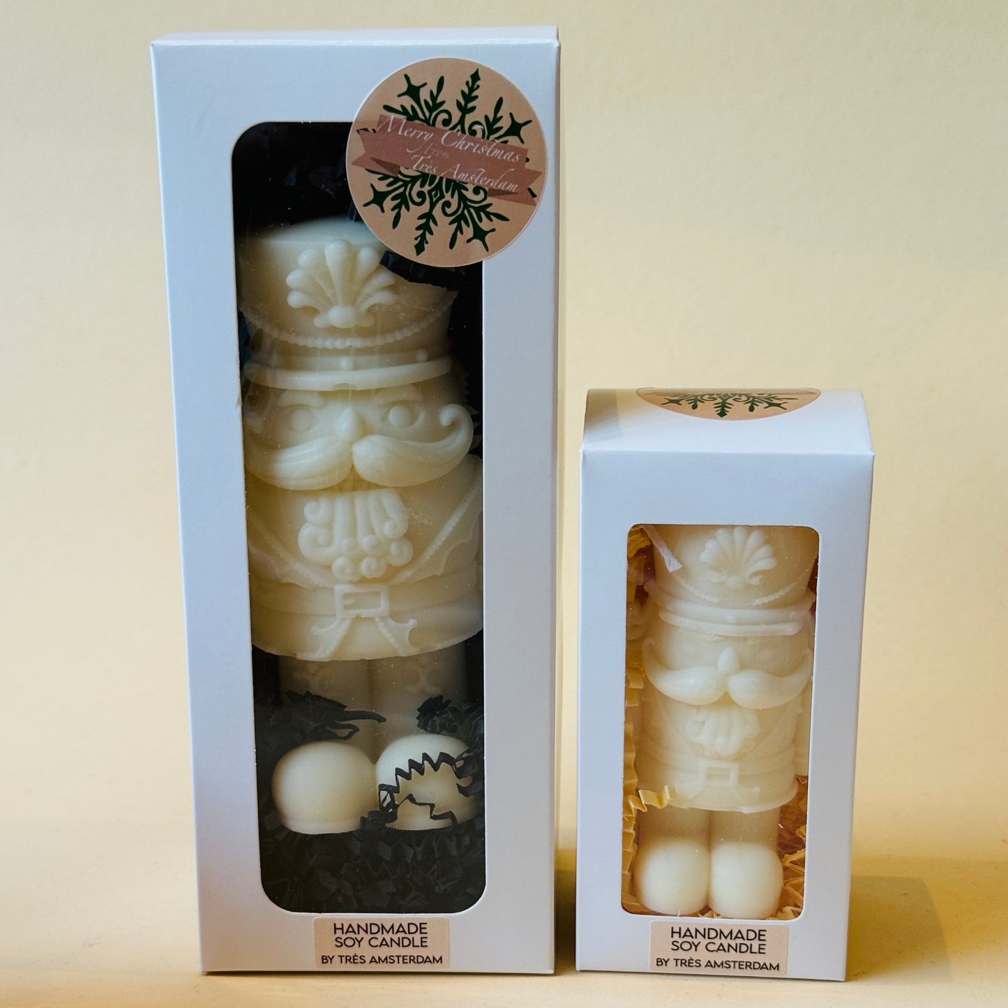 Kerst Kaars - Nutcracker S - Bruin