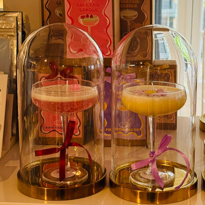 Cocktail Kaars - Rosé Champagne - Glitter Edition