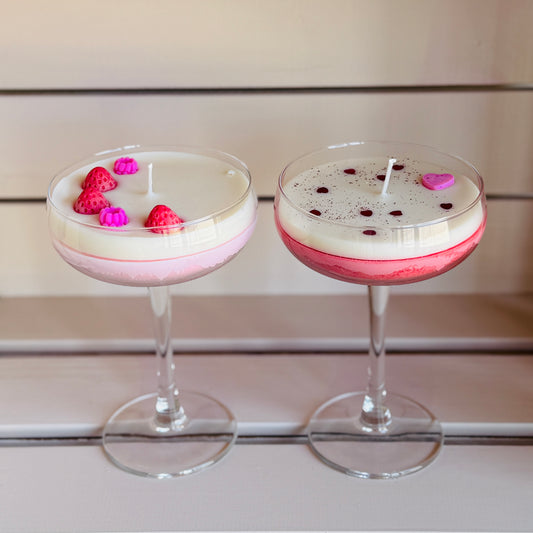 Cocktail Kaars Bundel - Pinky Promise