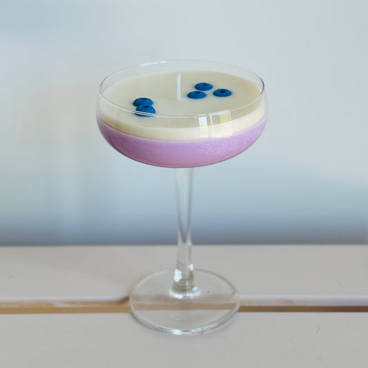 Cocktail Kaars - Blueberry