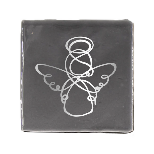 Tegeltje - Donker Grijs (Kies Zelf de Opdruk)