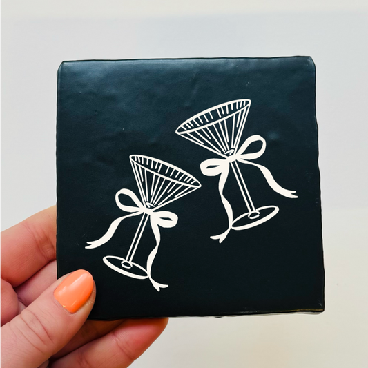 Tegeltje - Mat Zwart (Kies Zelf de Opdruk)