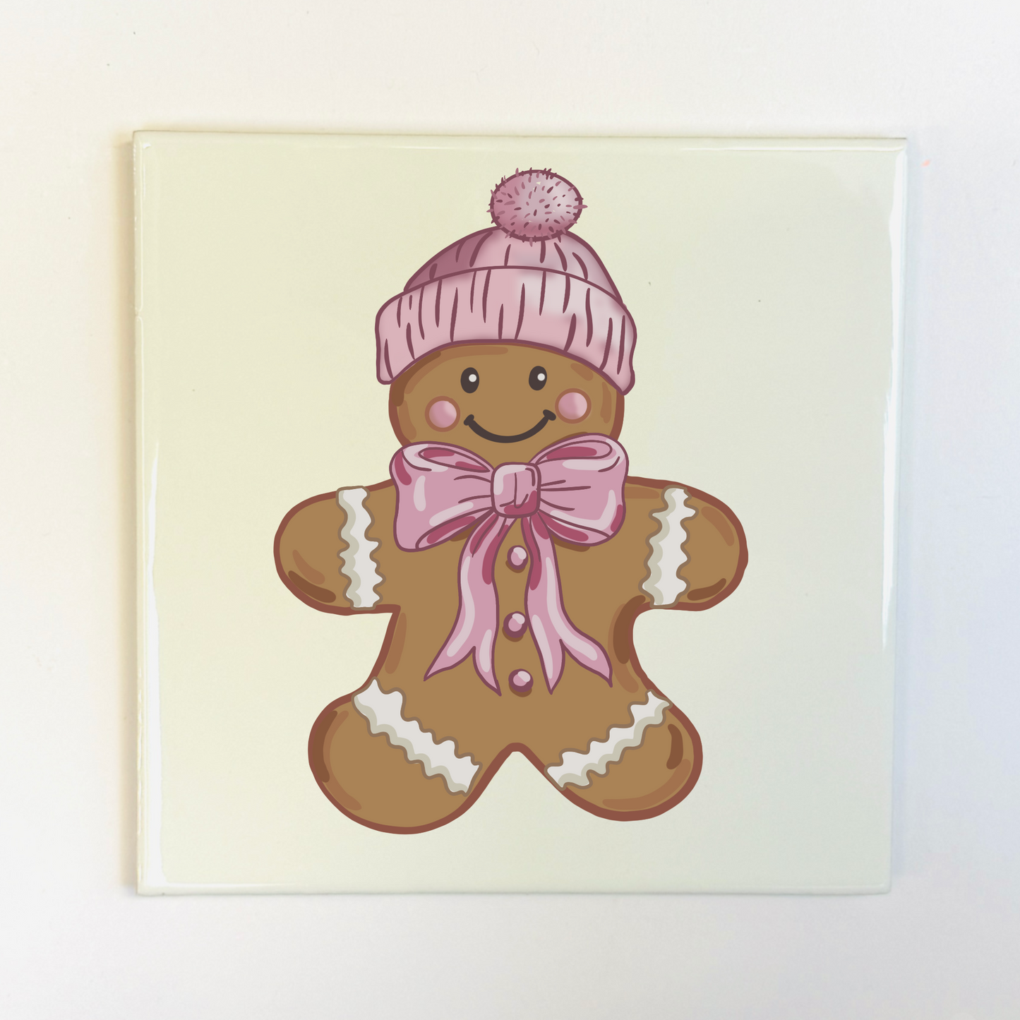 Tegeltje - Gingerbread Koekemannetje